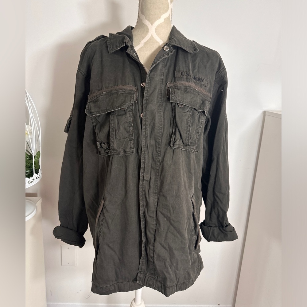 Grunge army jacket